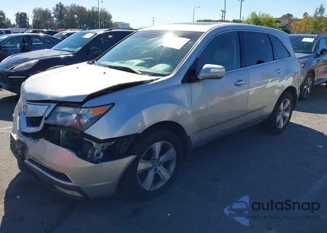 2013 Acura Mdx Technology Package z USA, uszkodzony, nr VIN 2HNYD2H33DH504197